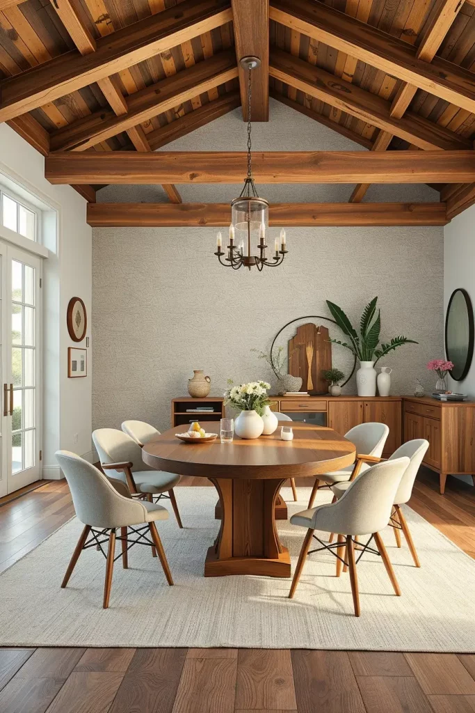 64 Organic Modern Dining Room Ideas for a Natural Yet Stylish Look