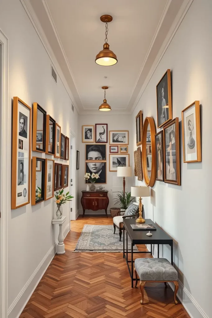 61 Narrow Hallway Decorations to Maximize Style in Small Spaces
