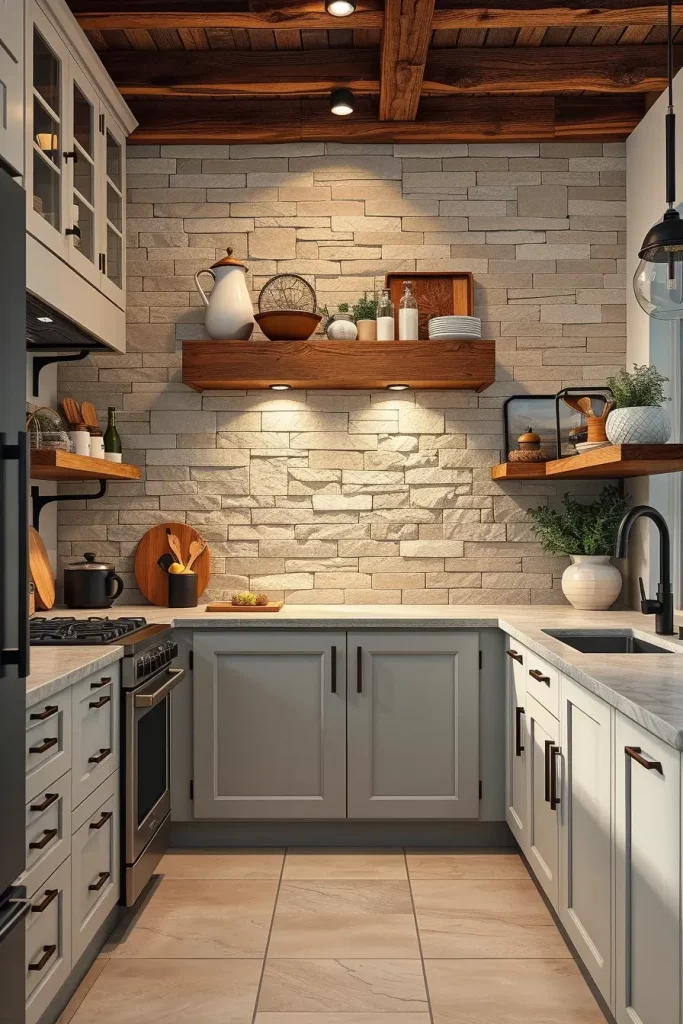 62 Modern Rustic Kitchen Ideas That Blend Charm and Functionality