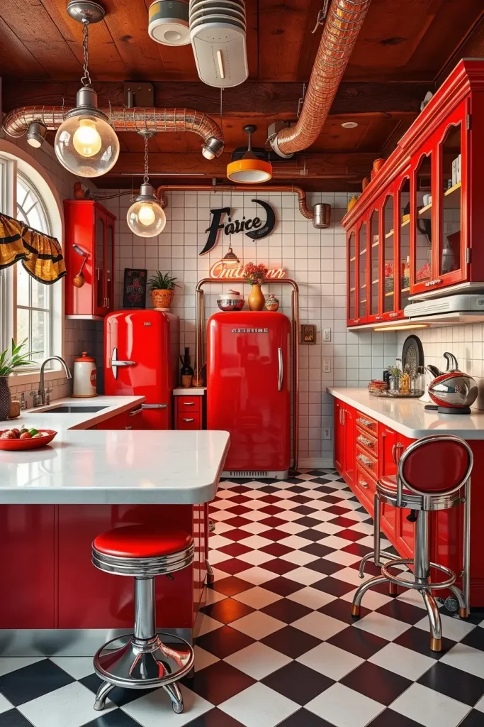 61 Stunning Red Kitchen Cabinets Ideas to Transform Your Space