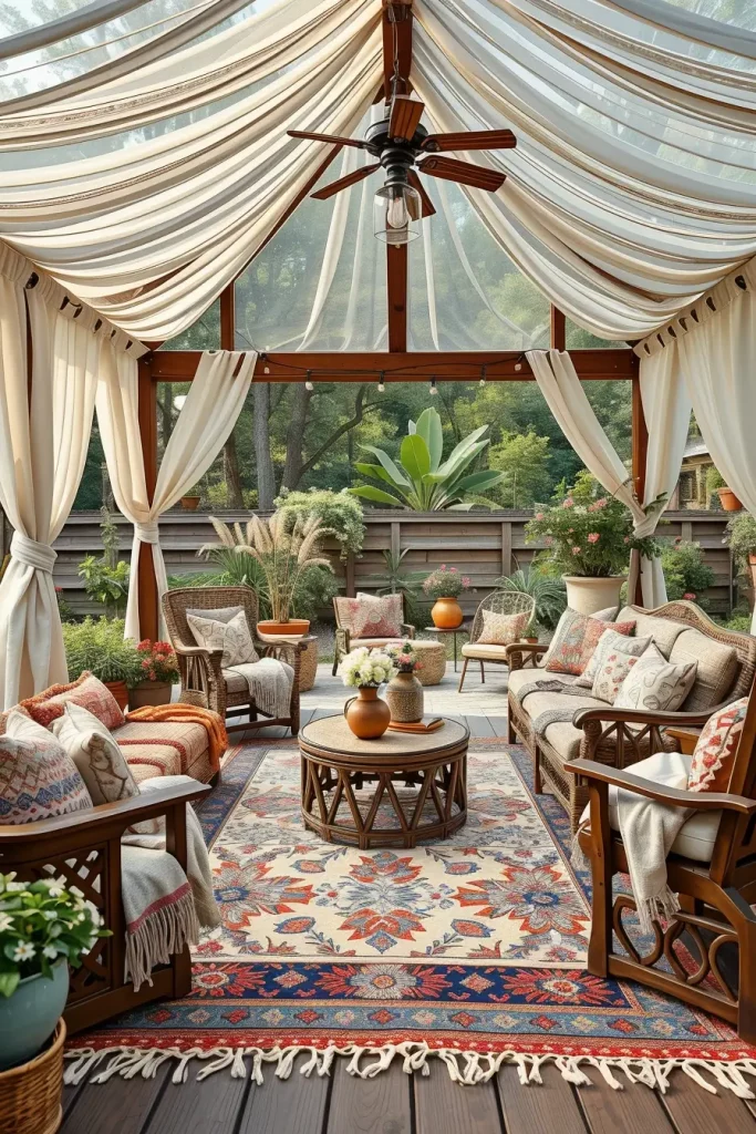 63 Cozy Gazebo Decor Ideas to Transform Your Outdoor Space into a Relaxing Retreat