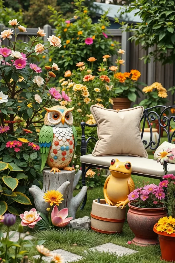 63 Backyard Garden Figurine Inspirations to Transform Your Outdoor Space