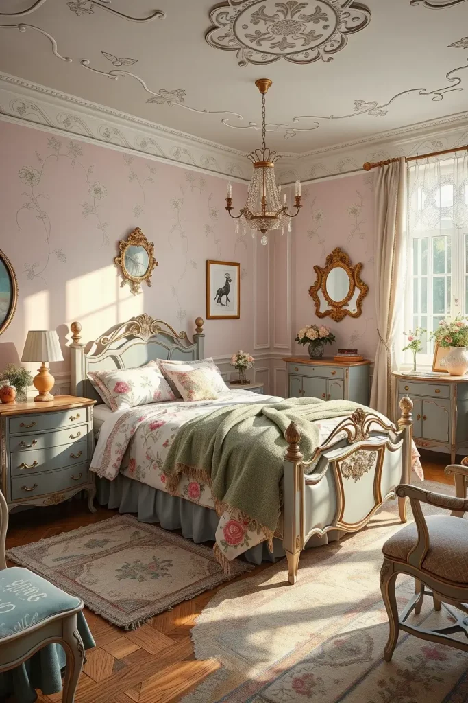 61 Grandmacore Bedroom Ideas to Create a Cozy Vintage-Inspired Retreat