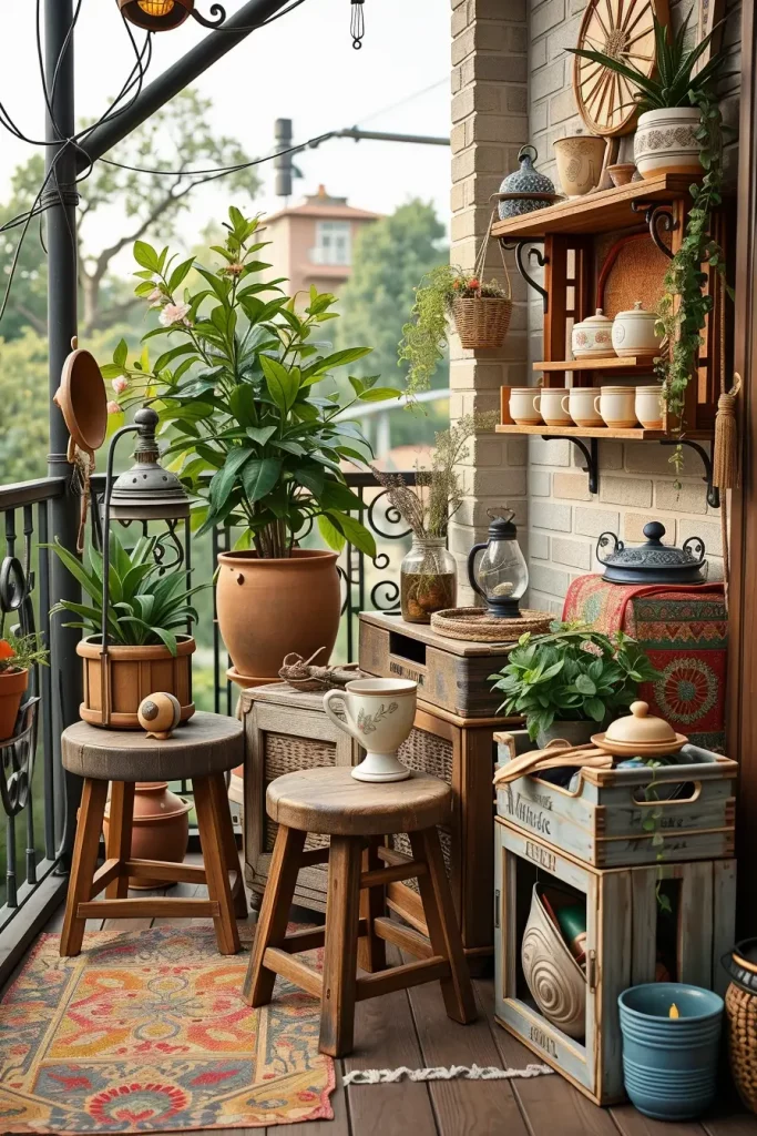 61 Bohemian Balcony Decor Ideas to Transform Your Outdoor Space into a Relaxing Oasis