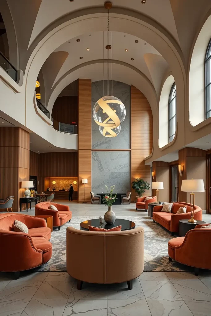 59 Sophisticated Lobby Designs That Define Modern Elegance