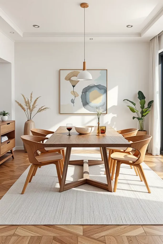 64 Organic Modern Dining Room Ideas for a Natural Yet Stylish Look