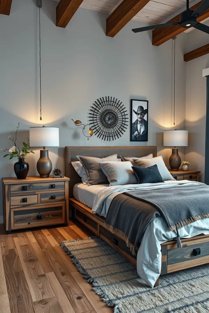 58 Modern Rustic Bedroom Ideas to Inspire a Cozy and Stylish Retreat