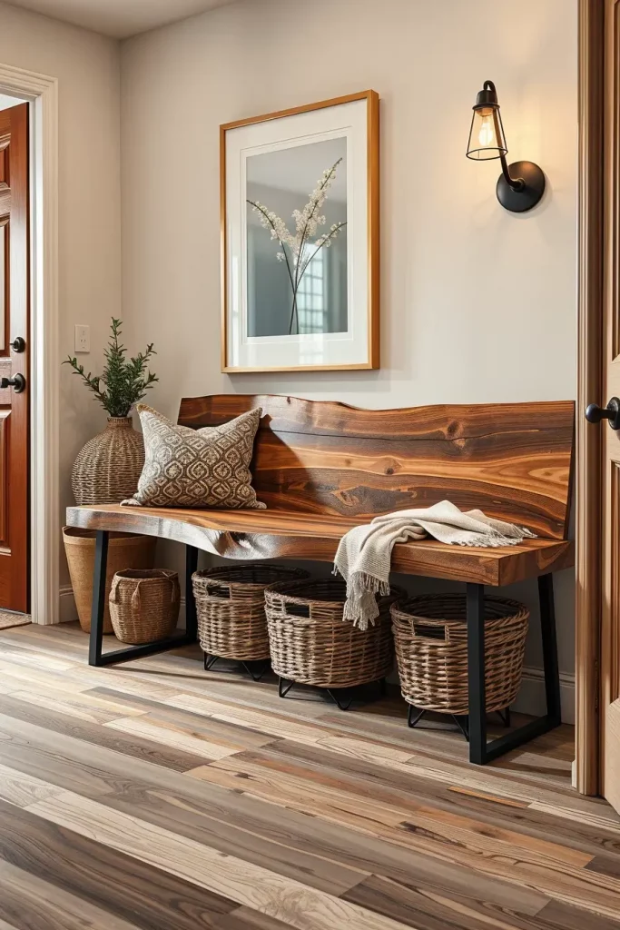 61 Modern Rustic Hallway Ideas to Elevate Your Entryway with Warmth and Style