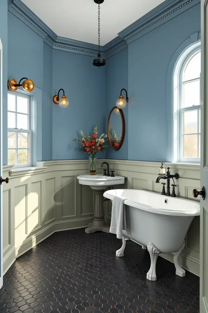 61 Sage and Blue Bathroom Ideas for a Calm and Stylish Space