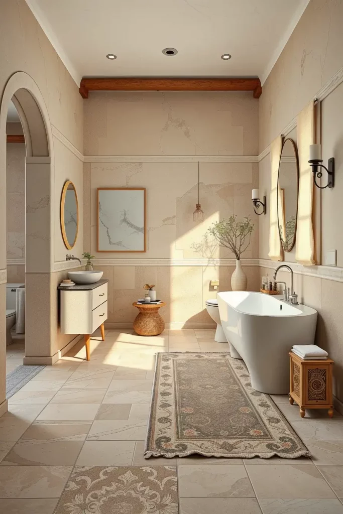 60 Mediterranean Bathroom Ideas to Create a Serene Coastal Oasis