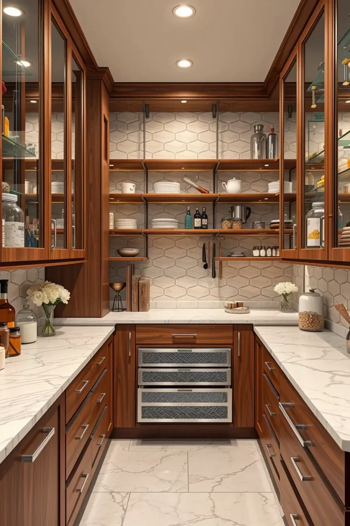 62 Pantry Ideas with Cabinets to Maximize Style and Storage