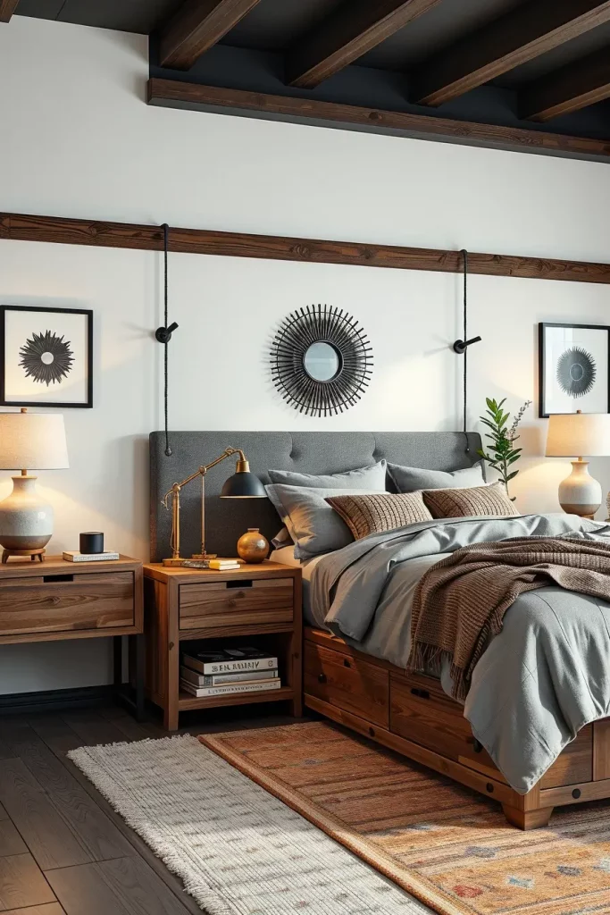 58 Modern Rustic Bedroom Ideas to Inspire a Cozy and Stylish Retreat
