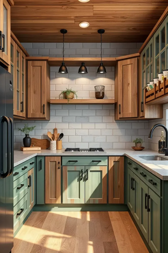 62 Modern Rustic Kitchen Ideas That Blend Charm and Functionality