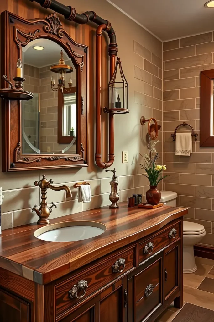 63 Modern Rustic Bathroom Ideas That Blend Comfort and Style
