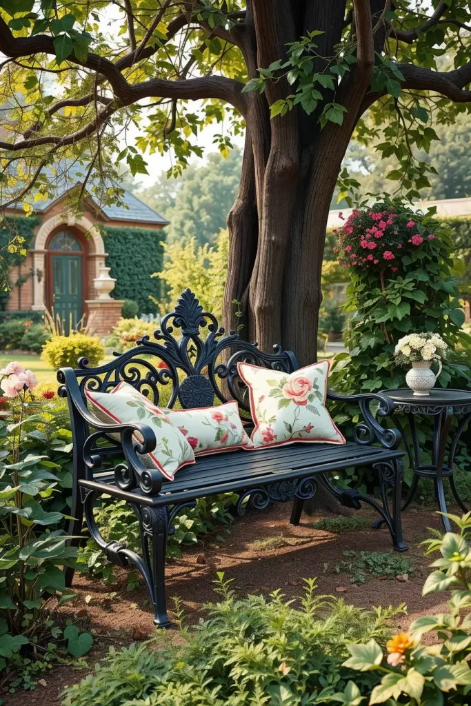 63 Elegant Garden Bench Ideas to Elevate Your Outdoor Space with Style