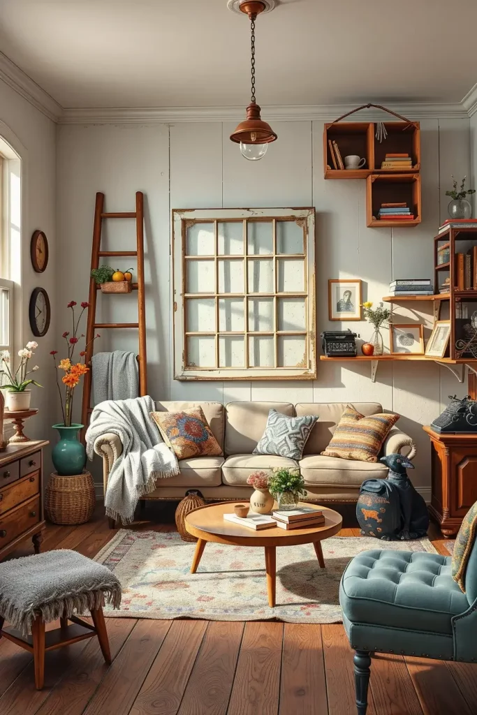 62 Living Room Ideas with Vintage Charm to Inspire Your Timeless Interior