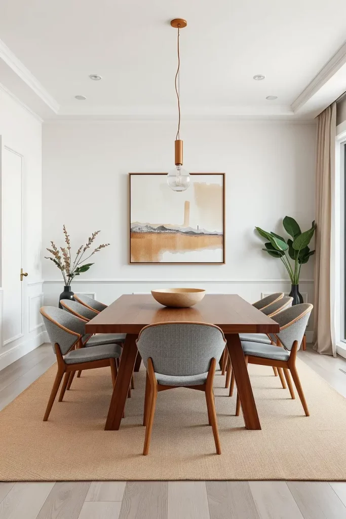 64 Organic Modern Dining Room Ideas for a Natural Yet Stylish Look