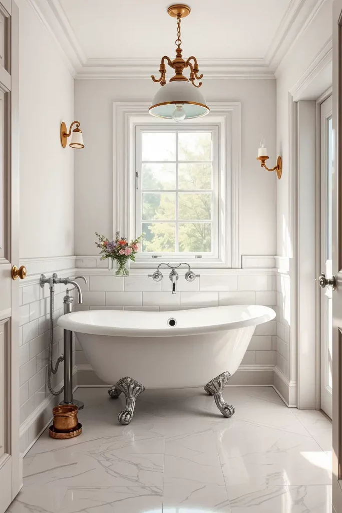 59 Classic Small Bathroom Ideas That Combine Timeless Elegance and Smart Design