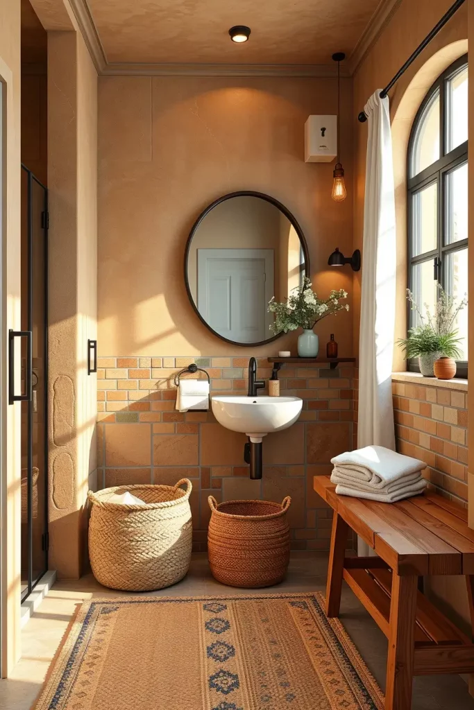 63 Modern Rustic Bathroom Ideas That Blend Comfort and Style