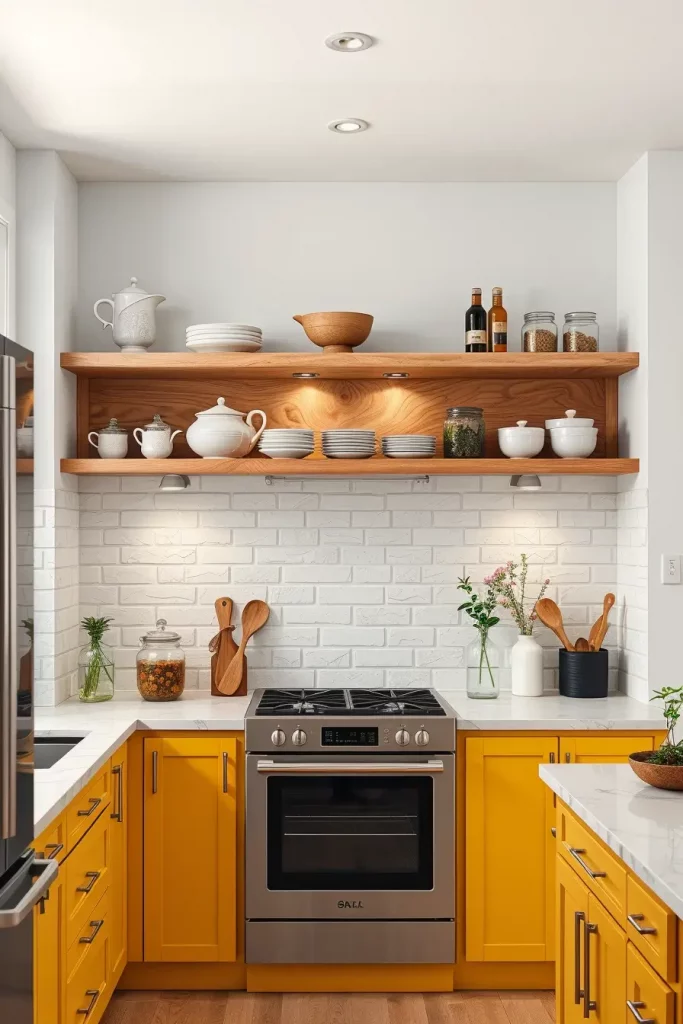 59 Yellow Kitchen Cabinets Ideas to Brighten and Modernize Your Space
