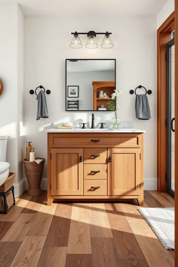 60 Wood Tile Bathroom Ideas for a Modern and Natural Look