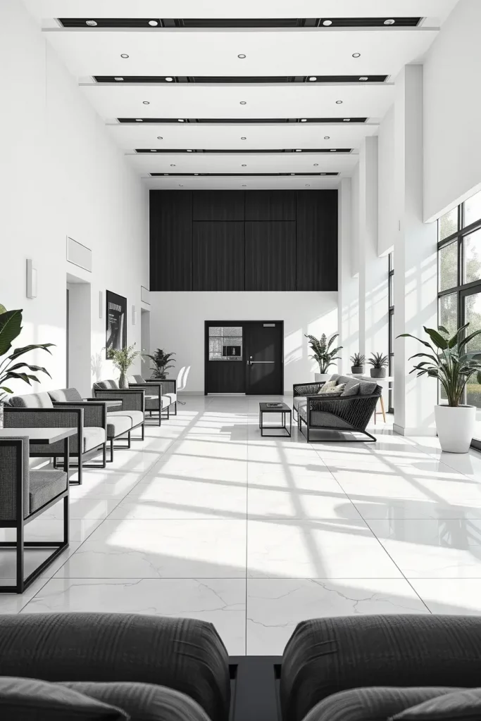 68 Minimalist Lobby Concepts to Elevate Modern Interior Design