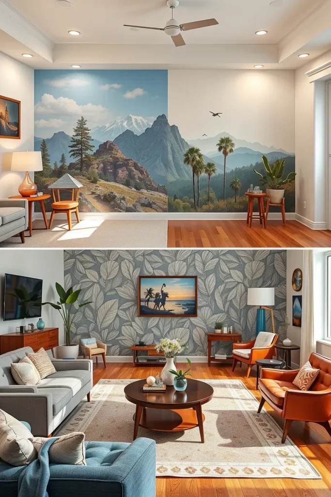 61 DIY Themed Murals on an Accent Wall: Creative Ideas to Personalize Your Space