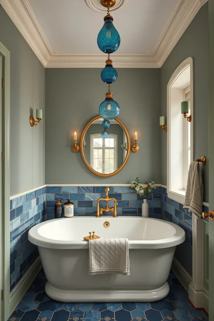 61 Sage and Blue Bathroom Ideas for a Calm and Stylish Space