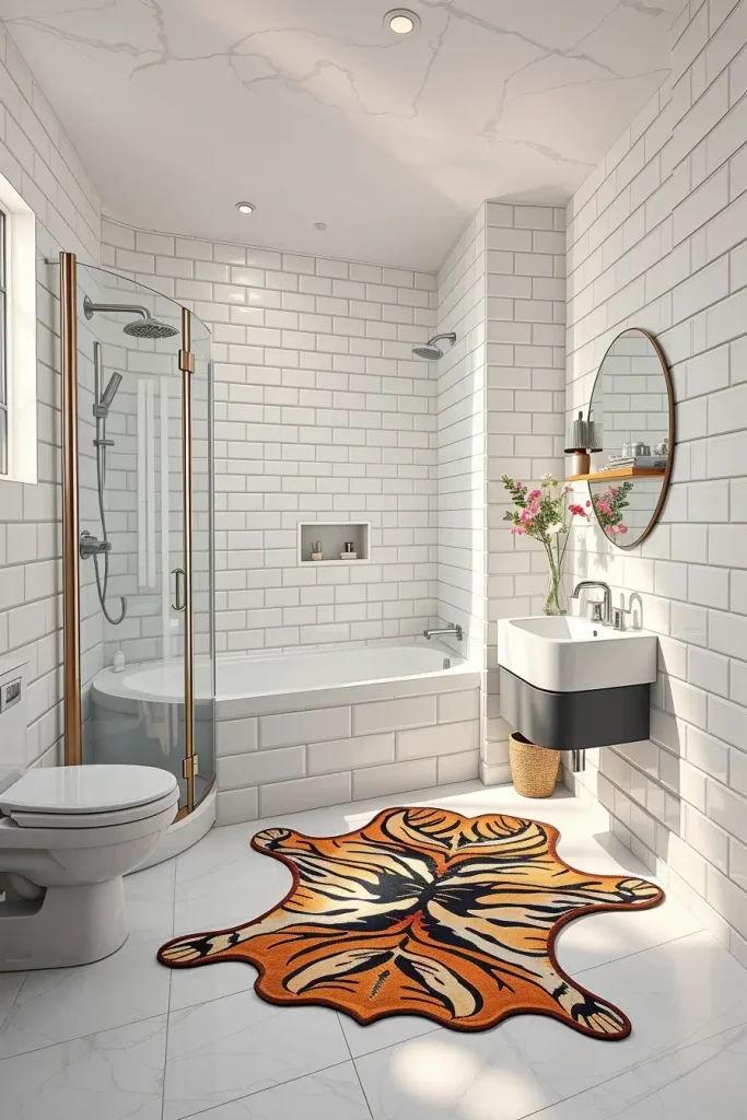 Animal Prints in the Bathroom: 59 Wildly Stylish Decor Ideas for a Bold Interior