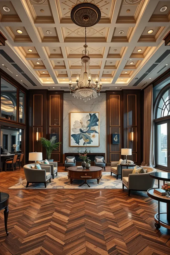 59 Sophisticated Lobby Designs That Define Modern Elegance