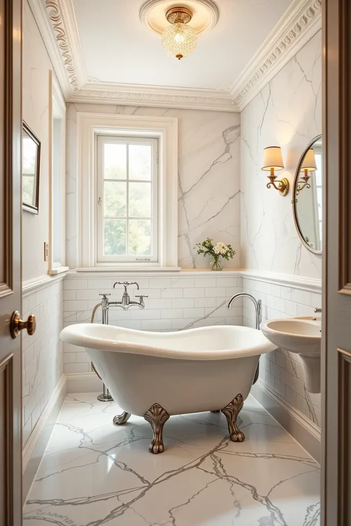 59 Classic Small Bathroom Ideas That Combine Timeless Elegance and Smart Design