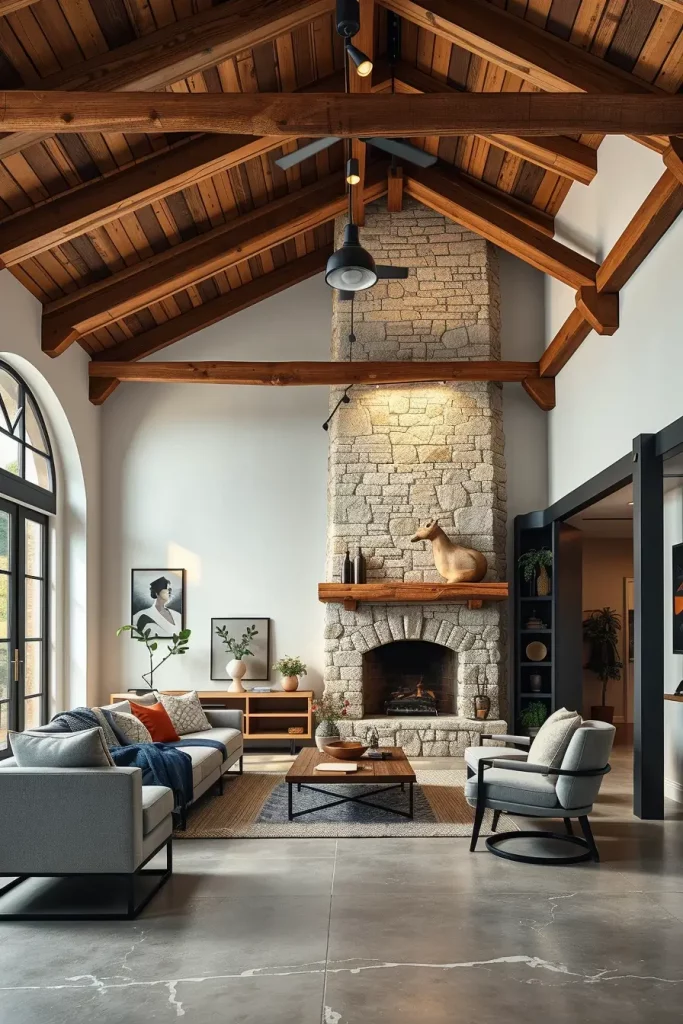 63 Modern Rustic Living Room Ideas for a Cozy Yet Contemporary Space