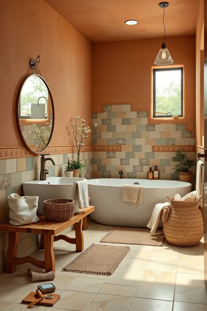 63 Modern Rustic Bathroom Ideas That Blend Comfort and Style