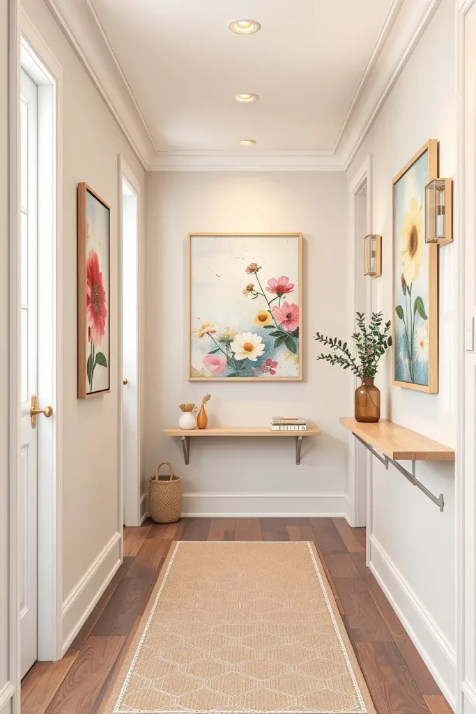 Summertime Hallway Decorations: 61 Bright And Breezy Ideas Refresh Your Entryway This Season