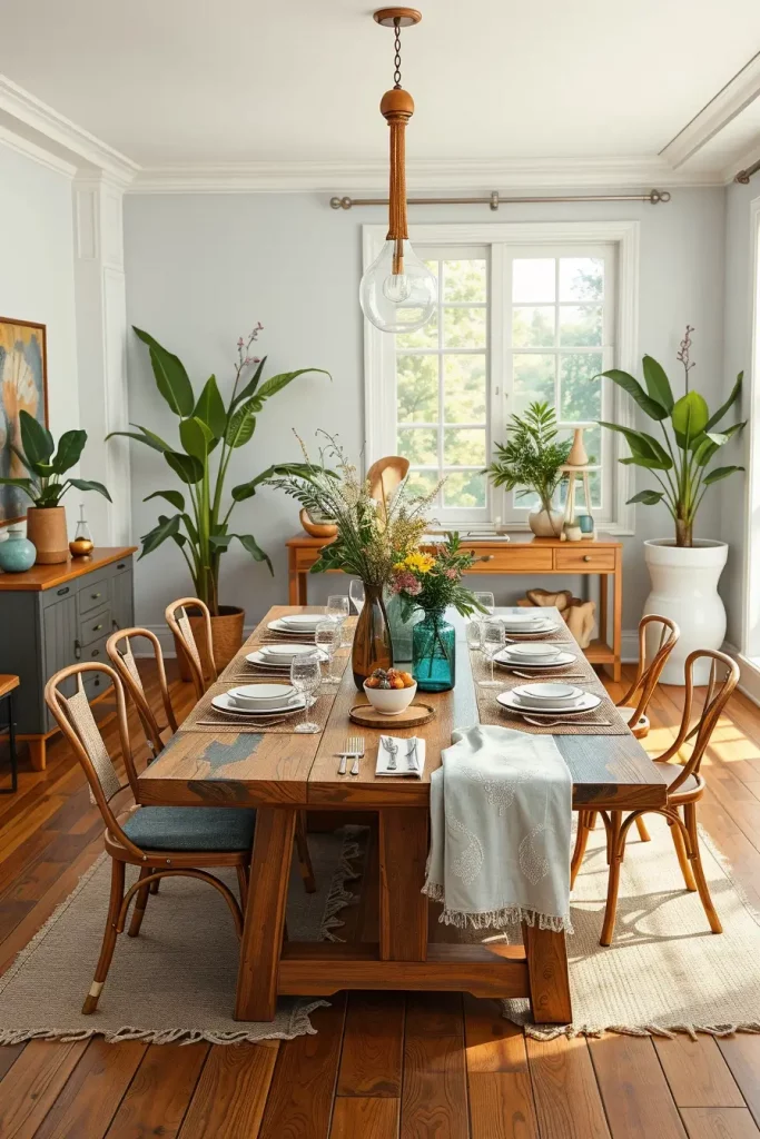 64 Organic Modern Dining Room Ideas for a Natural Yet Stylish Look