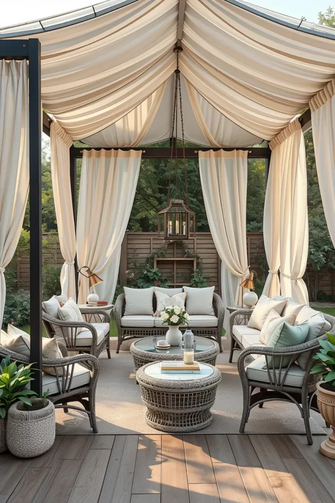 62 Cozy Outdoor Gazebo Ideas to Transform Your Backyard into a Relaxing Retreat