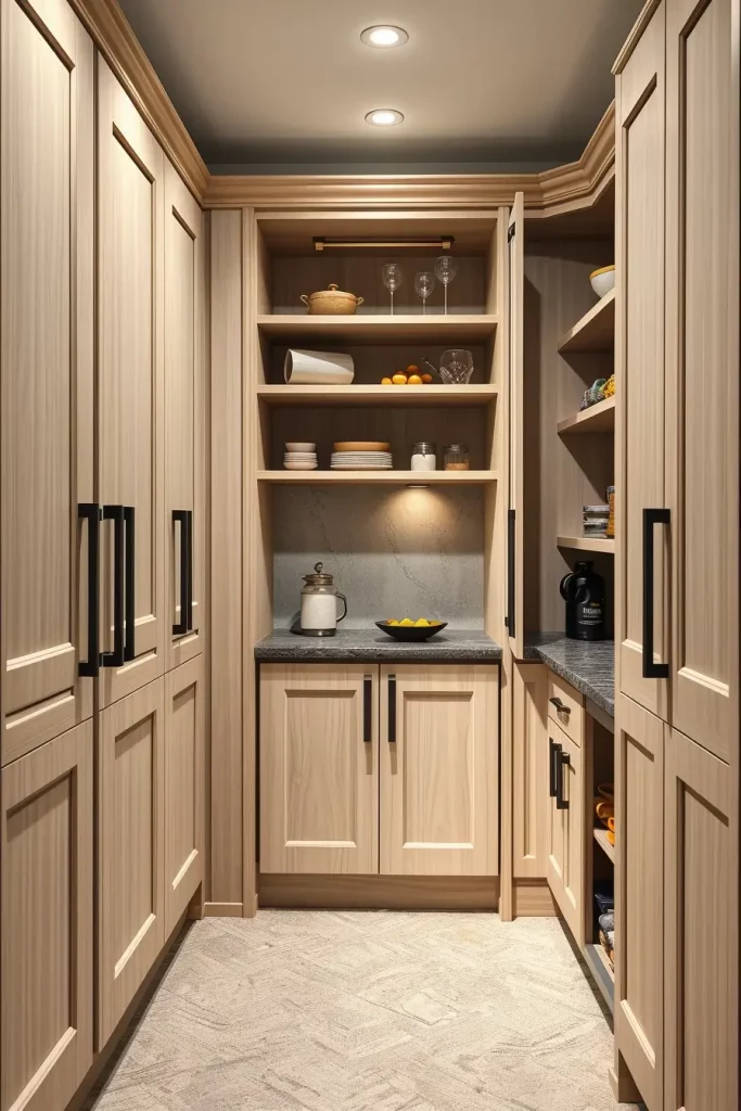62 Pantry Ideas with Cabinets to Maximize Style and Storage