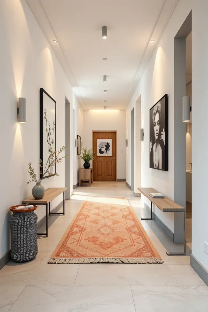 59 Minimalist Hallway Designs for a Clean and Stylish Home