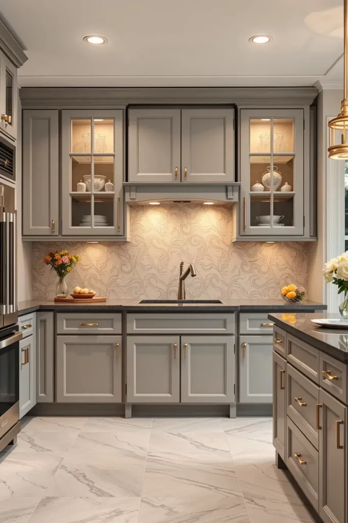 63 Gray Kitchen Cabinets Ideas to Inspire Your Next Kitchen Makeover