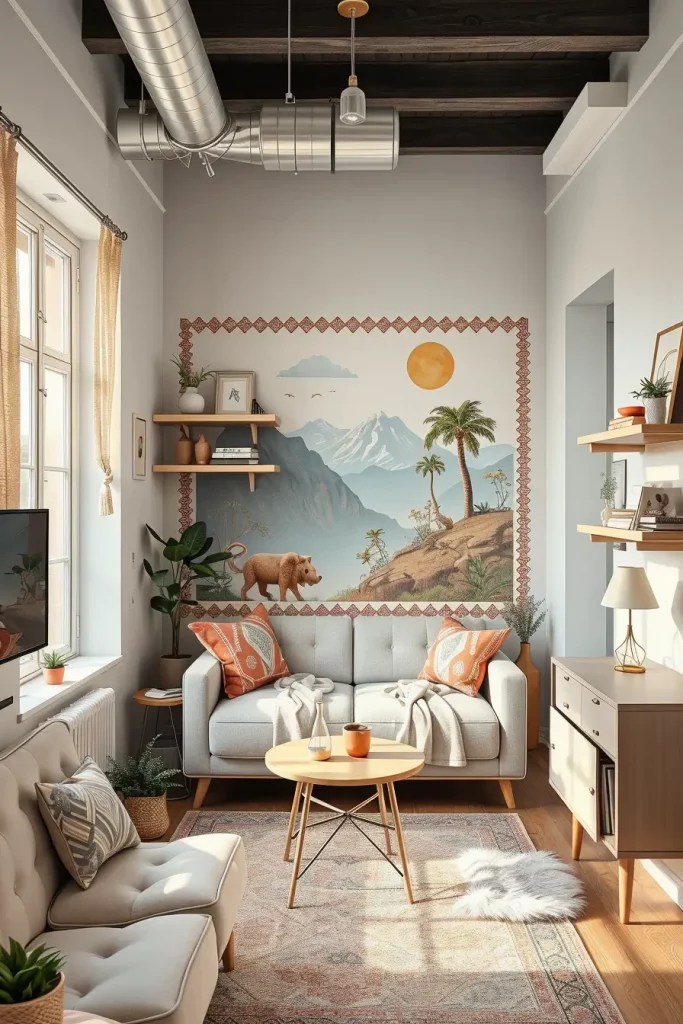 61 DIY Themed Murals on an Accent Wall: Creative Ideas to Personalize Your Space