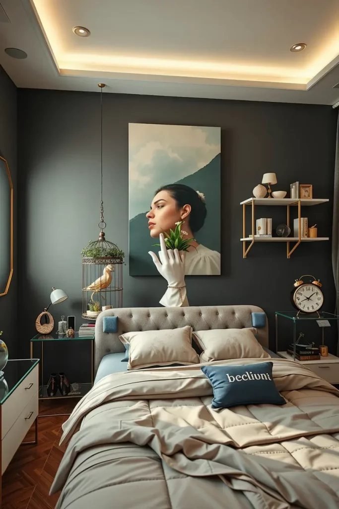 64 Surrealist Ideas for a Modern Bedroom That Feel Like a Dream