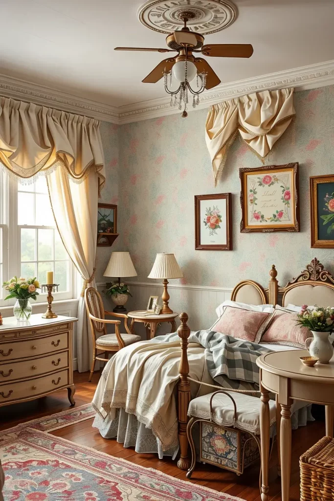 61 Grandmacore Bedroom Ideas to Create a Cozy Vintage-Inspired Retreat