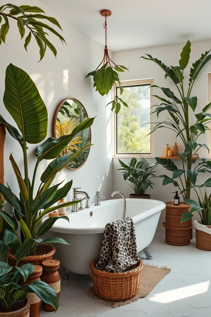 Animal Prints in the Bathroom: 59 Wildly Stylish Decor Ideas for a Bold Interior