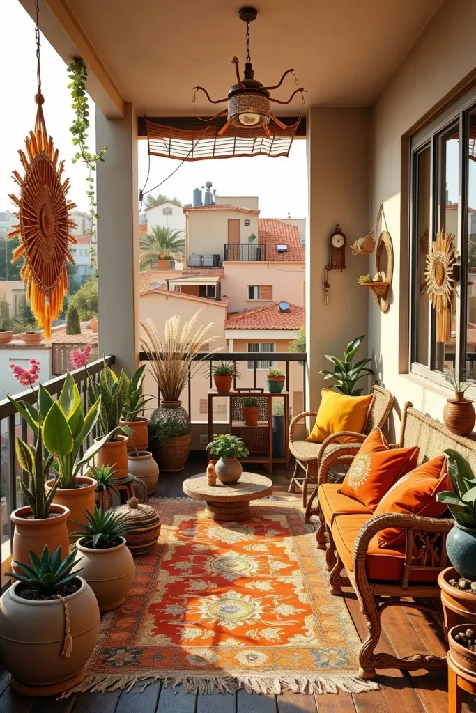 61 Bohemian Balcony Decor Ideas to Transform Your Outdoor Space into a Relaxing Oasis