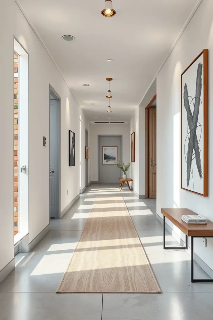59 Minimalist Hallway Designs for a Clean and Stylish Home