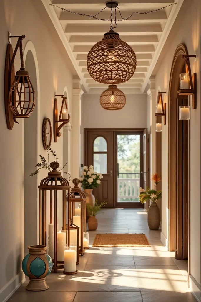 Summertime Hallway Decorations: 61 Bright And Breezy Ideas Refresh Your Entryway This Season