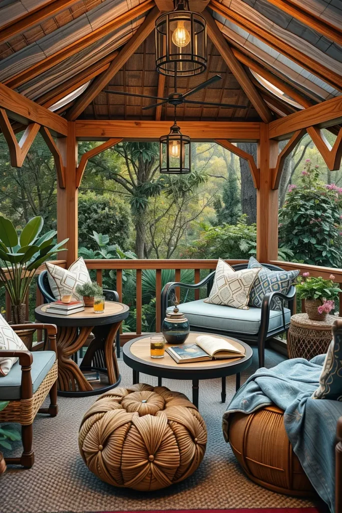 63 Cozy Gazebo Decor Ideas to Transform Your Outdoor Space into a Relaxing Retreat