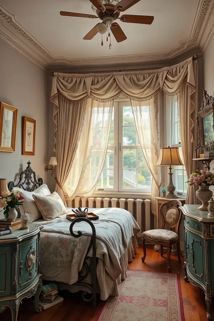 61 Grandmacore Bedroom Ideas to Create a Cozy Vintage-Inspired Retreat