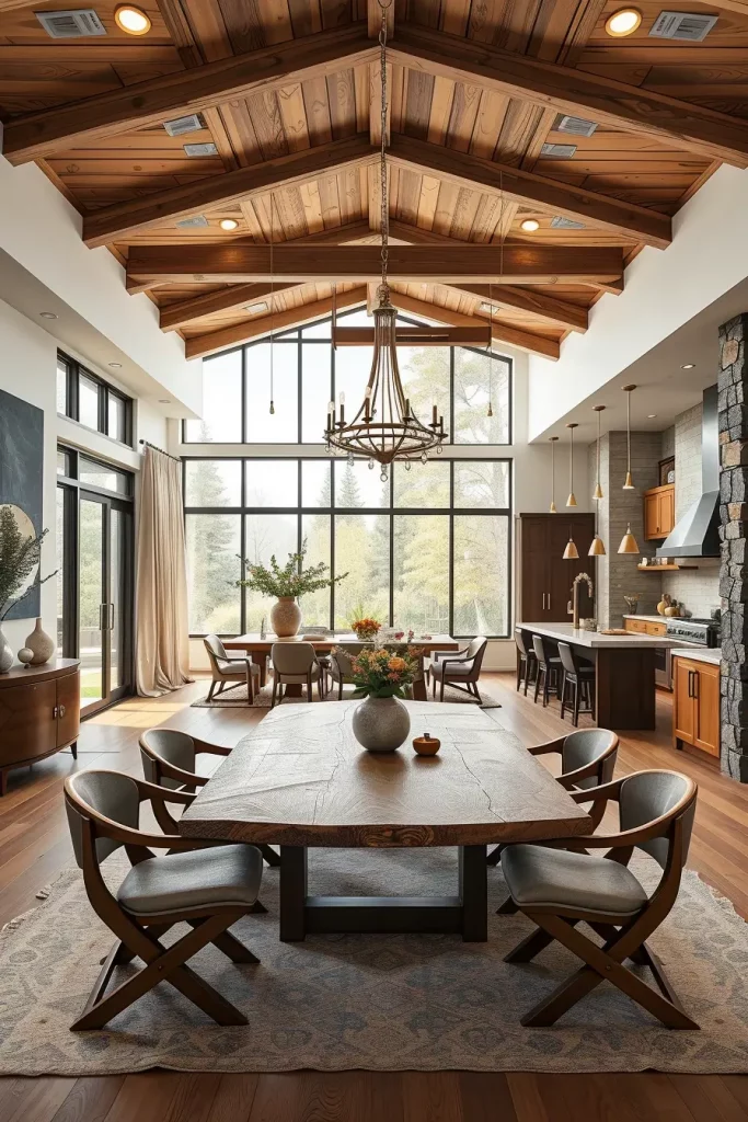 64 Organic Modern Dining Room Ideas for a Natural Yet Stylish Look