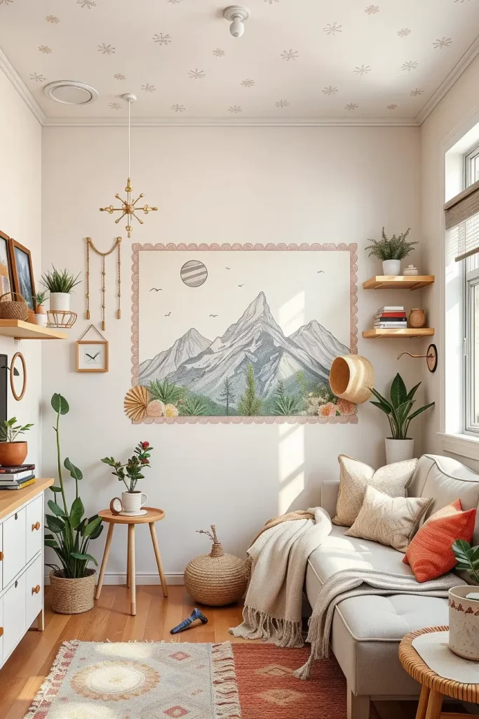 61 DIY Themed Murals on an Accent Wall: Creative Ideas to Personalize Your Space
